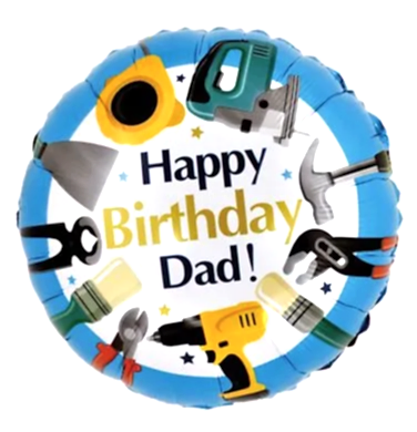 18" Happy Birthday Dad