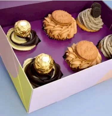 Chocolate & Caramel Delight Cupcakes