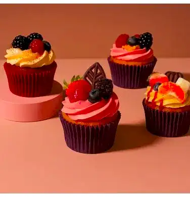 Box Of 6 Fruity Cupcakes