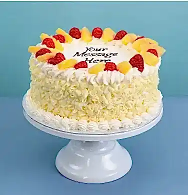 Pineapple Berry Round Cake