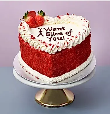 Romantic Red Velvet Cake