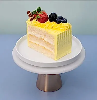 Berry Lemon Drizzle Slice