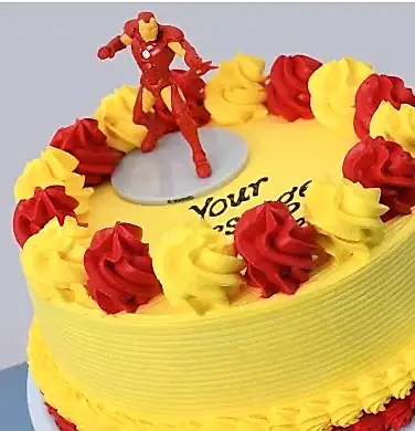Iron Man Themed Cake