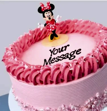 Minnie Mouse Themed Cake