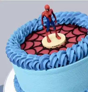 Marvel Spiderman Themed Cake