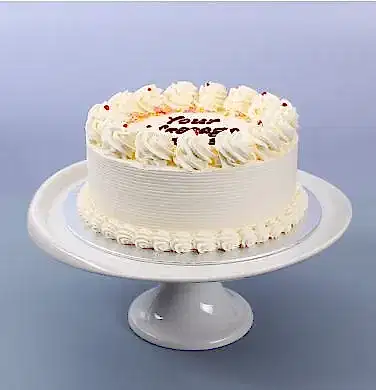 Classic White & Rainbow Sprinkles