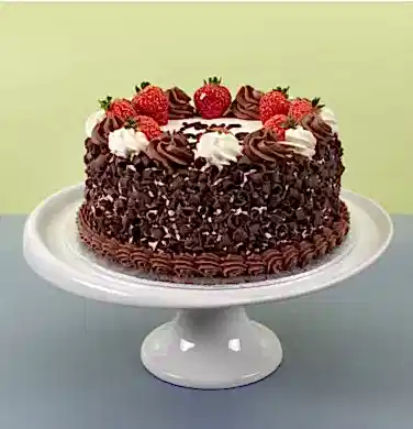 Chocolate Curls and Strawberry