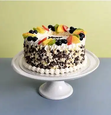 Mixed Fruit & Choclate Curls