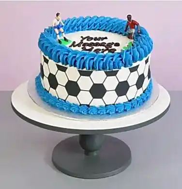 Blue Football Players