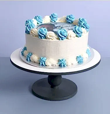 Colour Theme Photo Cake