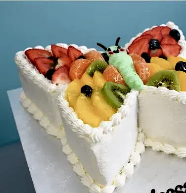 Fruity Flutter Butterfly Cake