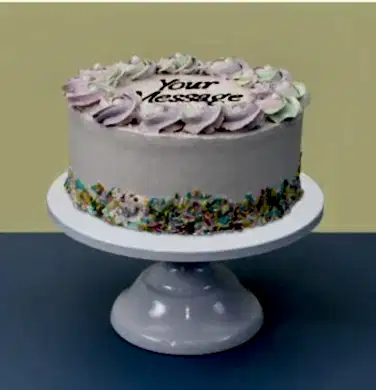 Iridescent Rainbow Sprinkles Cake
