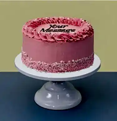 Pink Pearl Sprinkles Cake