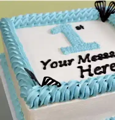 Customised Number Cake