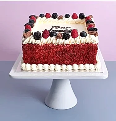 Mixed Berries Red Velvet
