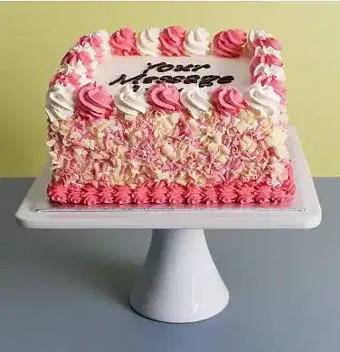 Strawberry & White Curl Pink