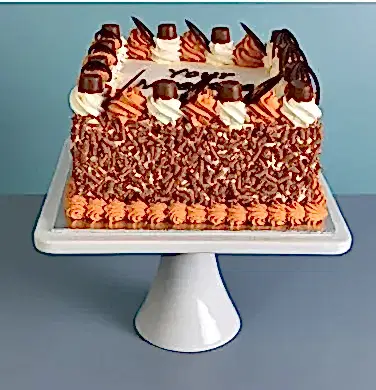 Caramel Cream with Chocolate Rolo